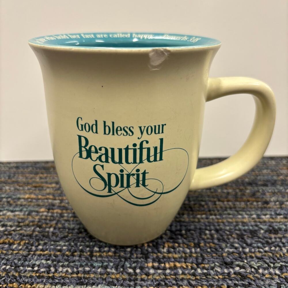 Abbey Gift Inspirational Mug God Bless Your Beautiful Spirit Cup